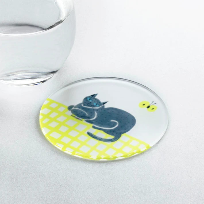 emoemo×toumei coaster set A - Image 4