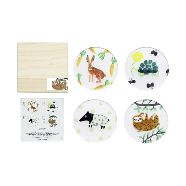 emoemo×toumei coaster set B - Image 2
