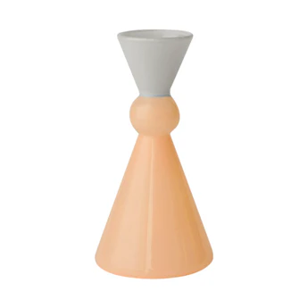 MINI VASE TWO TONE Gray×Orange